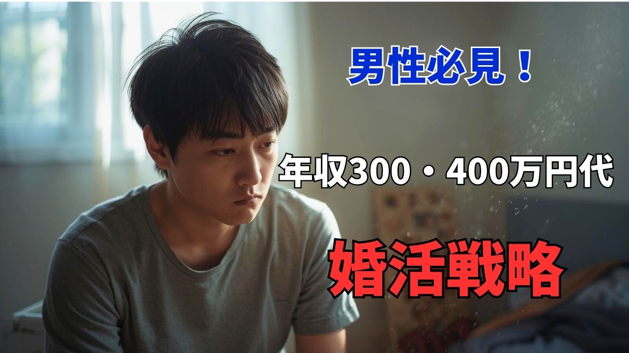 男性必見！年収300万・400万円台で婚活を成功させる戦略｜新しい自分へ
