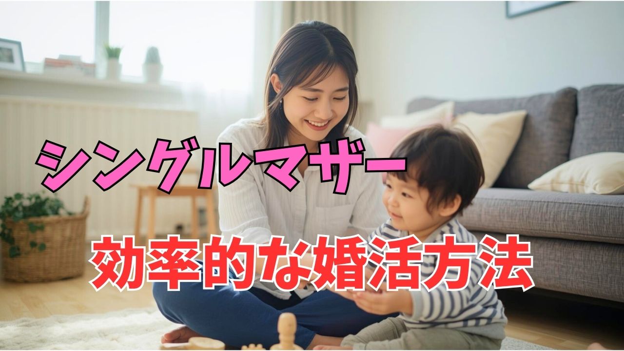 シングルマザーの婚活はアプリより結婚相談所？効率的な活動方法｜新しい自分へ
