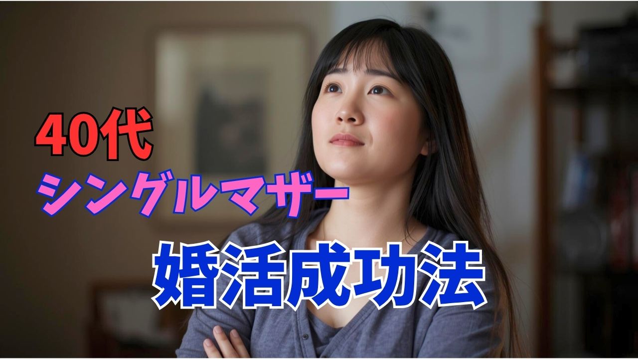 40代シングルマザーの婚活成功法！年齢と子育ての壁を越える｜新しい自分へ