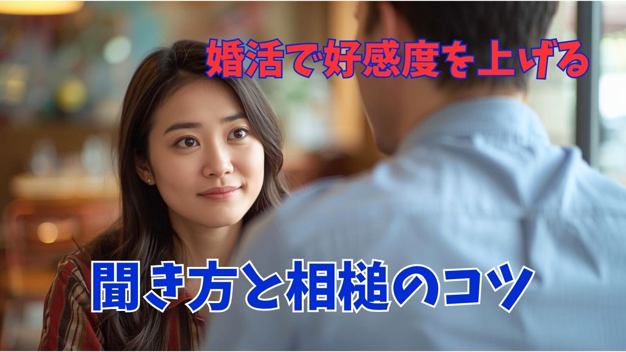 会話下手でも大丈夫！婚活で好感度を上げる「聞き方」と相槌のコツ｜新しい自分へ