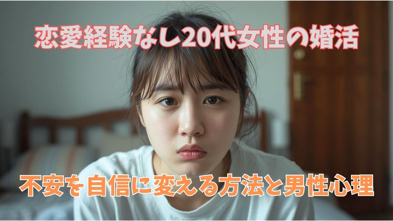 【恋愛経験なし20代女性の婚活】不安を自信に変える方法と男性心理｜新しい自分へ