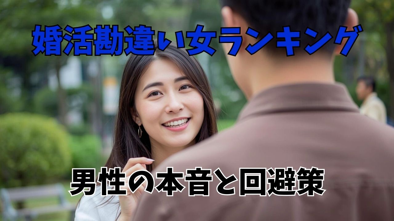 致命的…男性が即終了する「婚活勘違い女」ランキングTOP10と回避策｜新しい自分へ