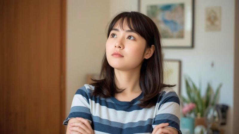 婚活のお断りメッセージに関連する不安を抱え解決する方法を探している女性｜新しい自分へ