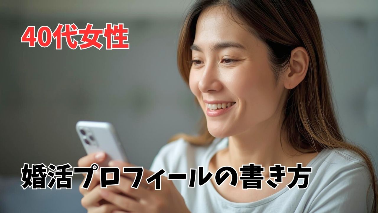 40代女性の婚活プロフィール即効例文集「安定と品格」で選ばれる書き方｜新しい自分へ