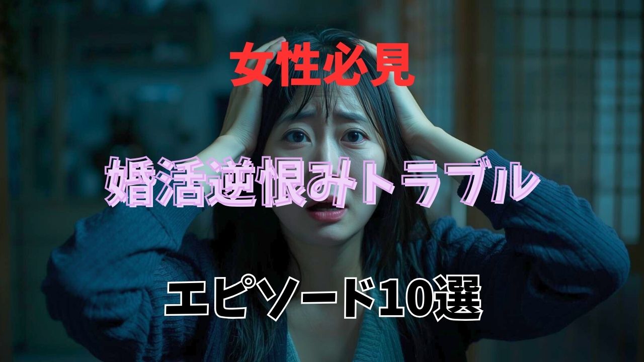 女性必見！婚活「逆恨みトラブル」エピソード10選｜回避策と対処法｜新しい自分へ