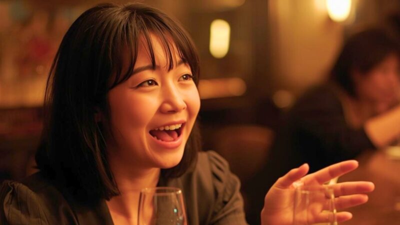 婚活のデートで飲みすぎてしまい一人で話し続ける20代女性｜新しい自分へ
