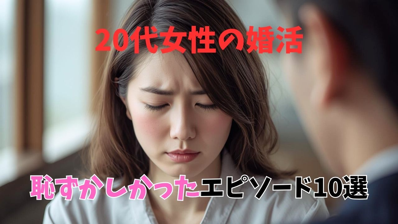 20代女性の婚活「恥ずかしかった」エピソード10選！失敗から学ぶ理想の出会い｜新しい自分へ