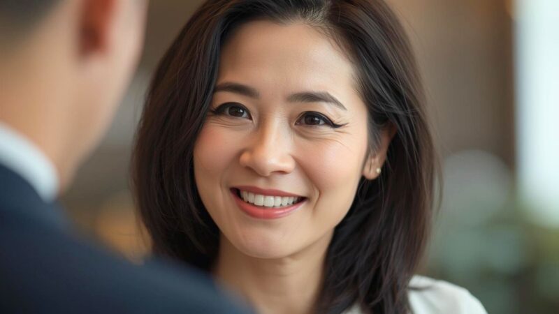 化粧が落ちて目の周りが黒くなっている40代女性｜新しい自分へ