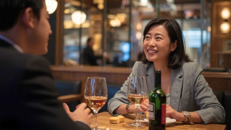 お酒の力もあり、若い男性との婚活デートでついつい下ネタを放ってしまう40代女性｜新しい自分へ