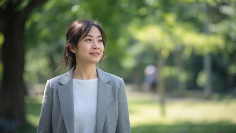 仕事が忙しい中、婚活も頑張ろうと前向きな気持になった女性｜新しい自分へ