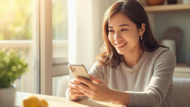 子どものためにも自分も幸せになっていいと知り、勇気を出してマッチングアプリに登録するシングルマザー