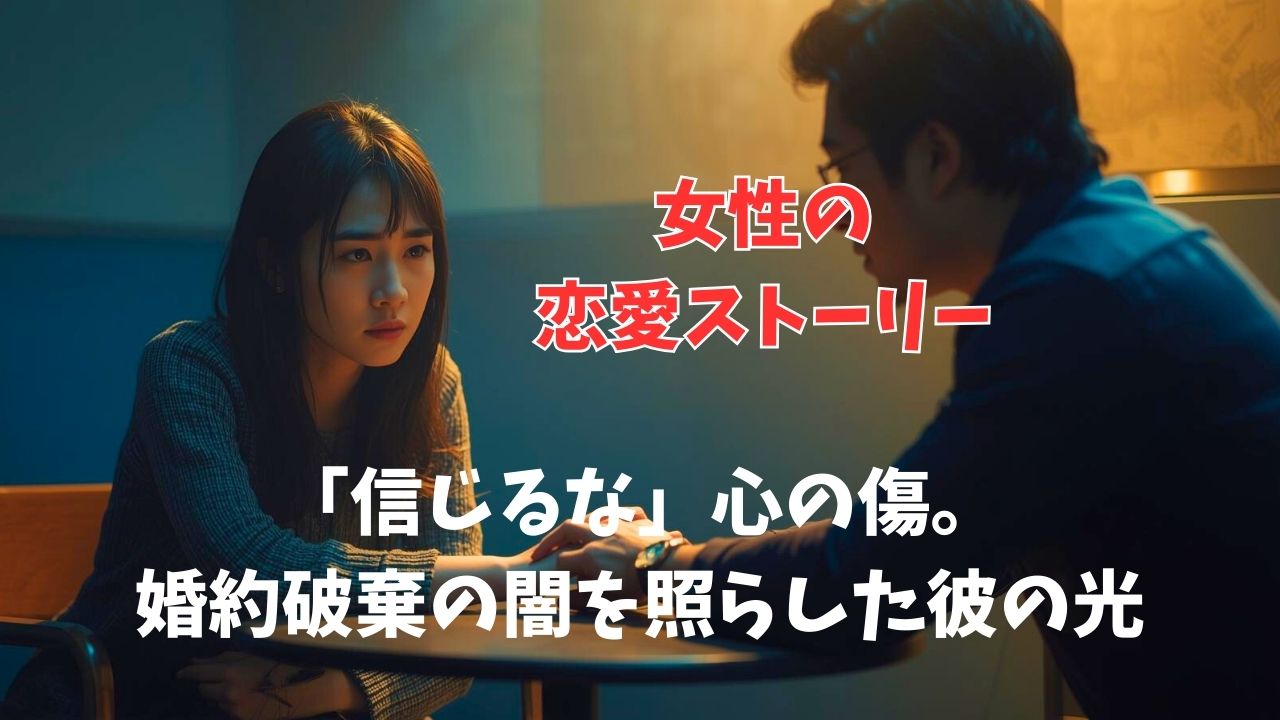 「信じるな」心の傷。婚約破棄の闇を照らした彼の光｜新しい自分へ