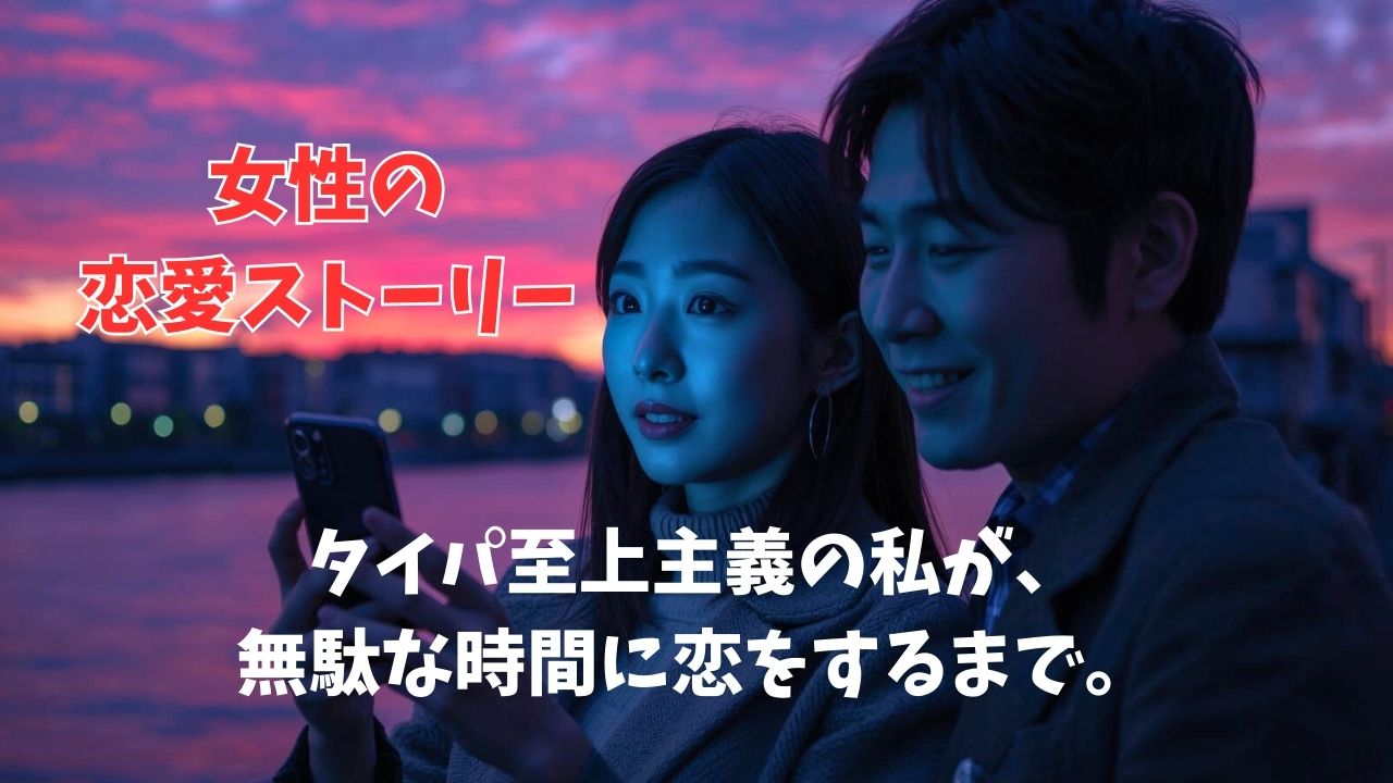 タイパ至上主義の私が、無駄な時間に恋をするまで。計算外の純愛｜新しい自分へ