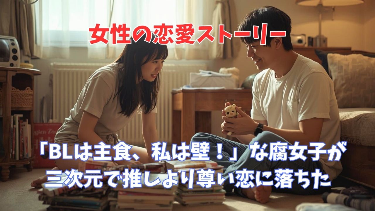 「BLは主食、私は壁！」な腐女子が、三次元で推しより尊い恋に落ちた｜新しい自分へ