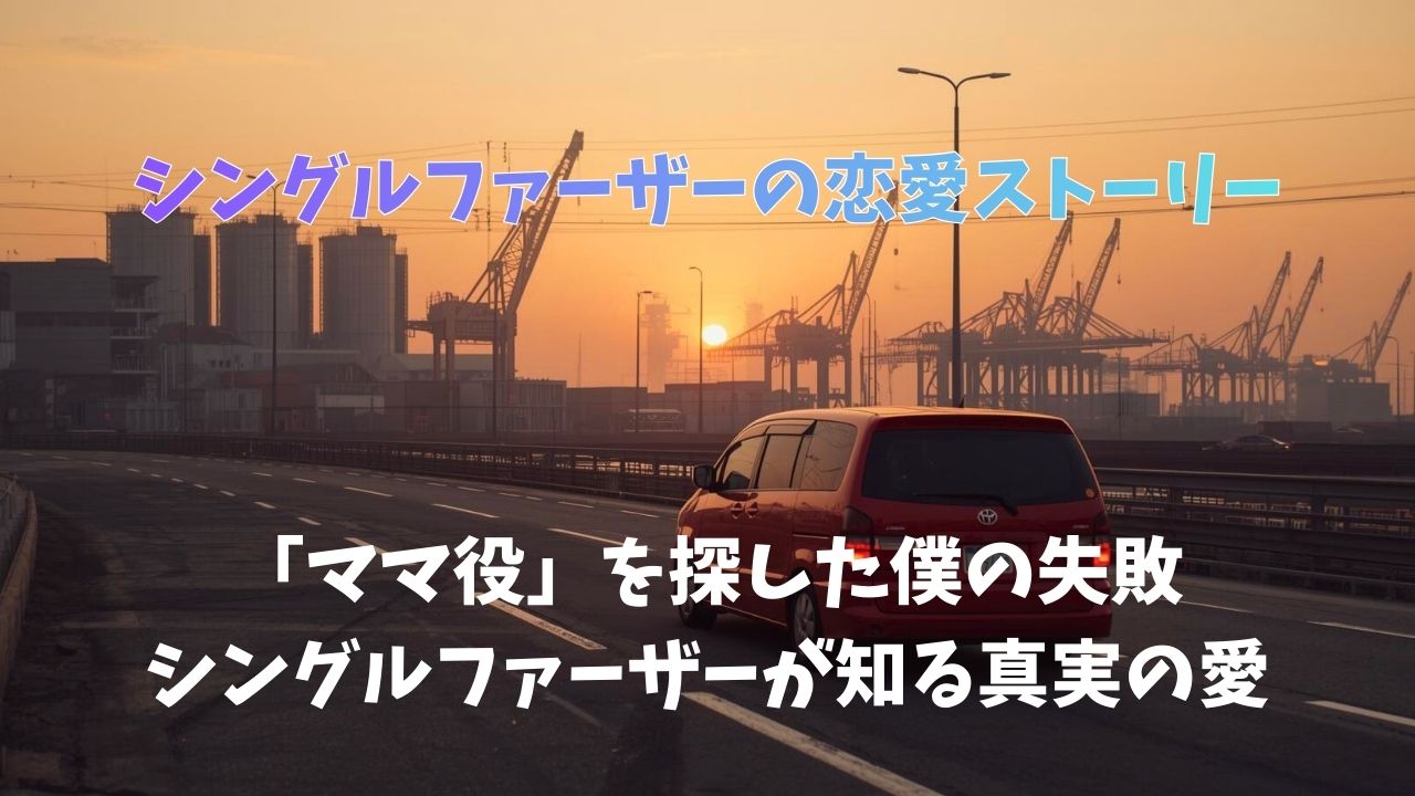 「ママ役」を探した僕の失敗。シングルファーザーが知る真実の愛｜新しい自分へ