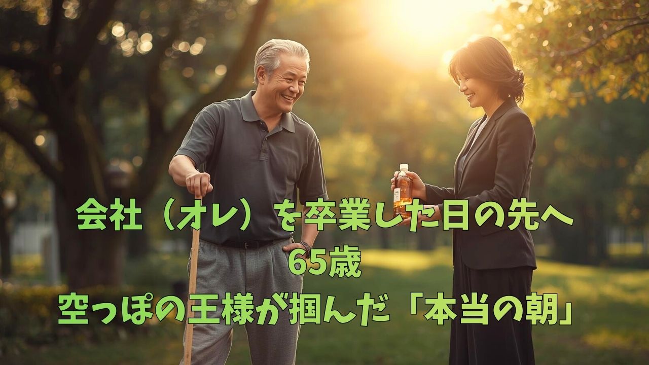 会社（オレ）を卒業した日の先へ。65歳、空っぽの王様が掴んだ「本当の朝」｜新しい自分へ