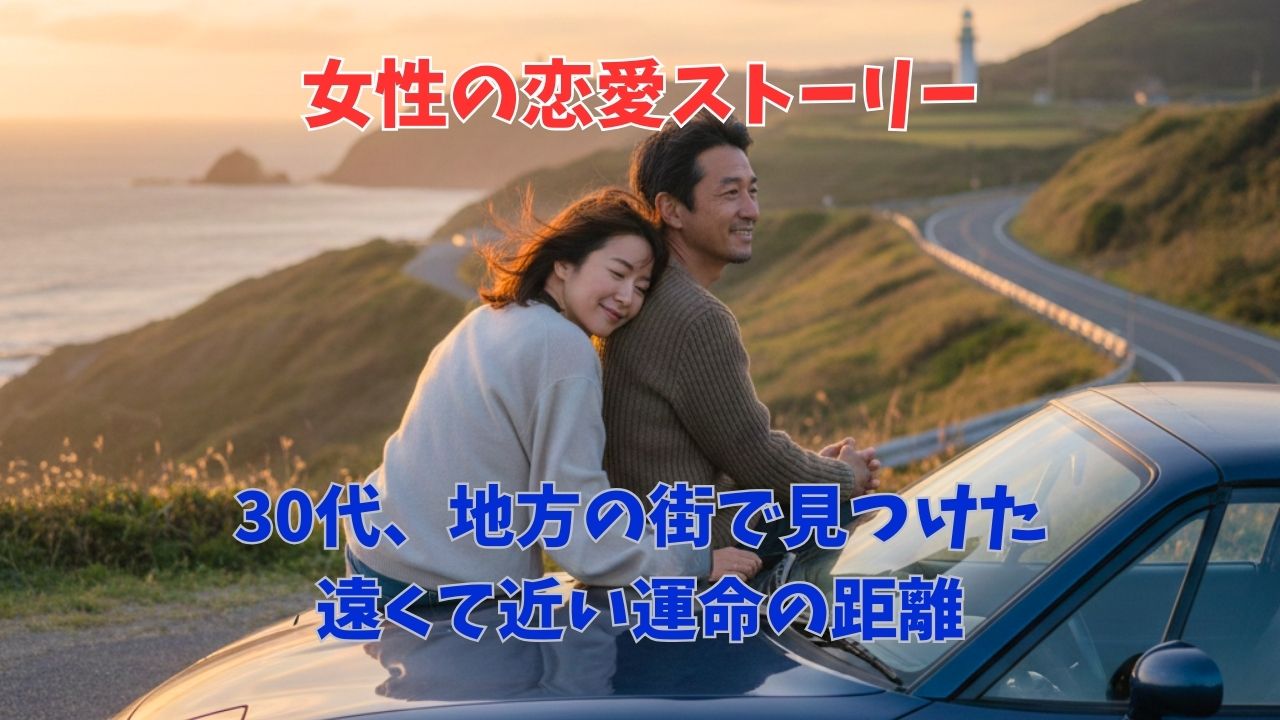 「ここには何もない…」。30代、地方の街で見つけた、遠くて近い運命の距離｜新しい自分へ
