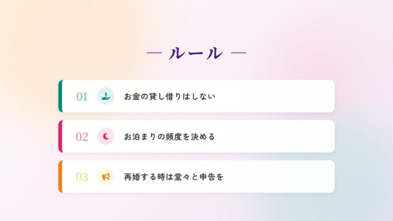 児童扶養手当を守りつつ、彼と愛を育むためのルール