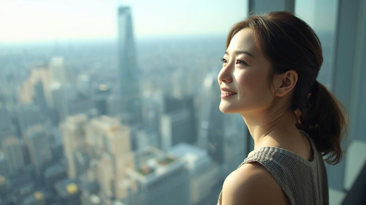 婚活の始め方を知り、前向きな気持になった女性。