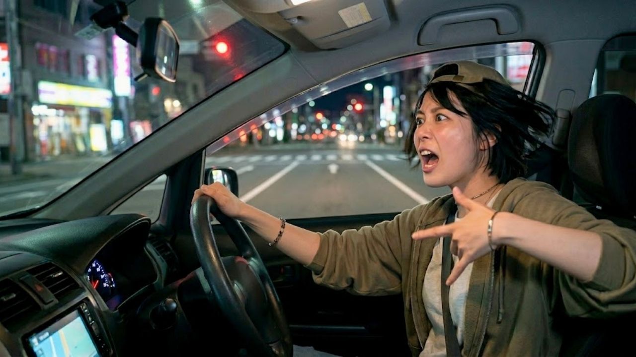 信号待ちにラップを刻むシングルマザー。