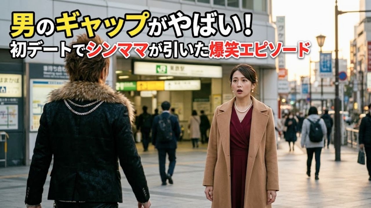 マッチングアプリで知り合った誠実そうな男性との初デートで、現れた男性がイメージとは異なる「ギャップ」に呆然とするシングルマザー。