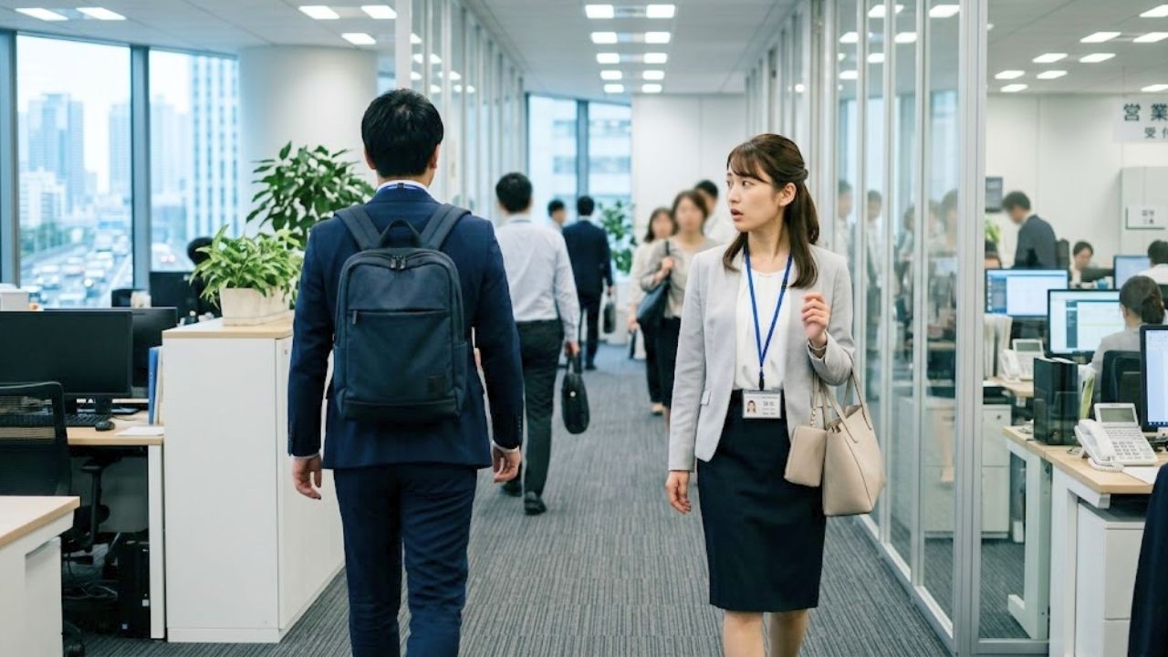 子どもの都合で仕事を休んだ次の日の朝、オフィスで挨拶を無視されてしまうシングルマザー。