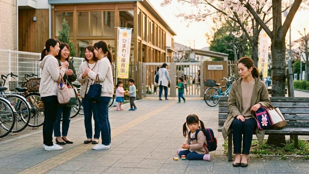 ママ友の輪に入れず孤独を感じるシングルマザー。