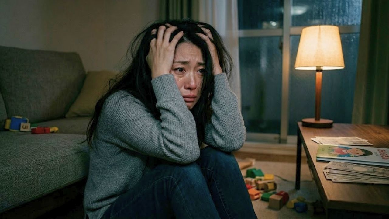 離婚や貧困は自己責任だとおい世間の声に怯えているシングルマザー