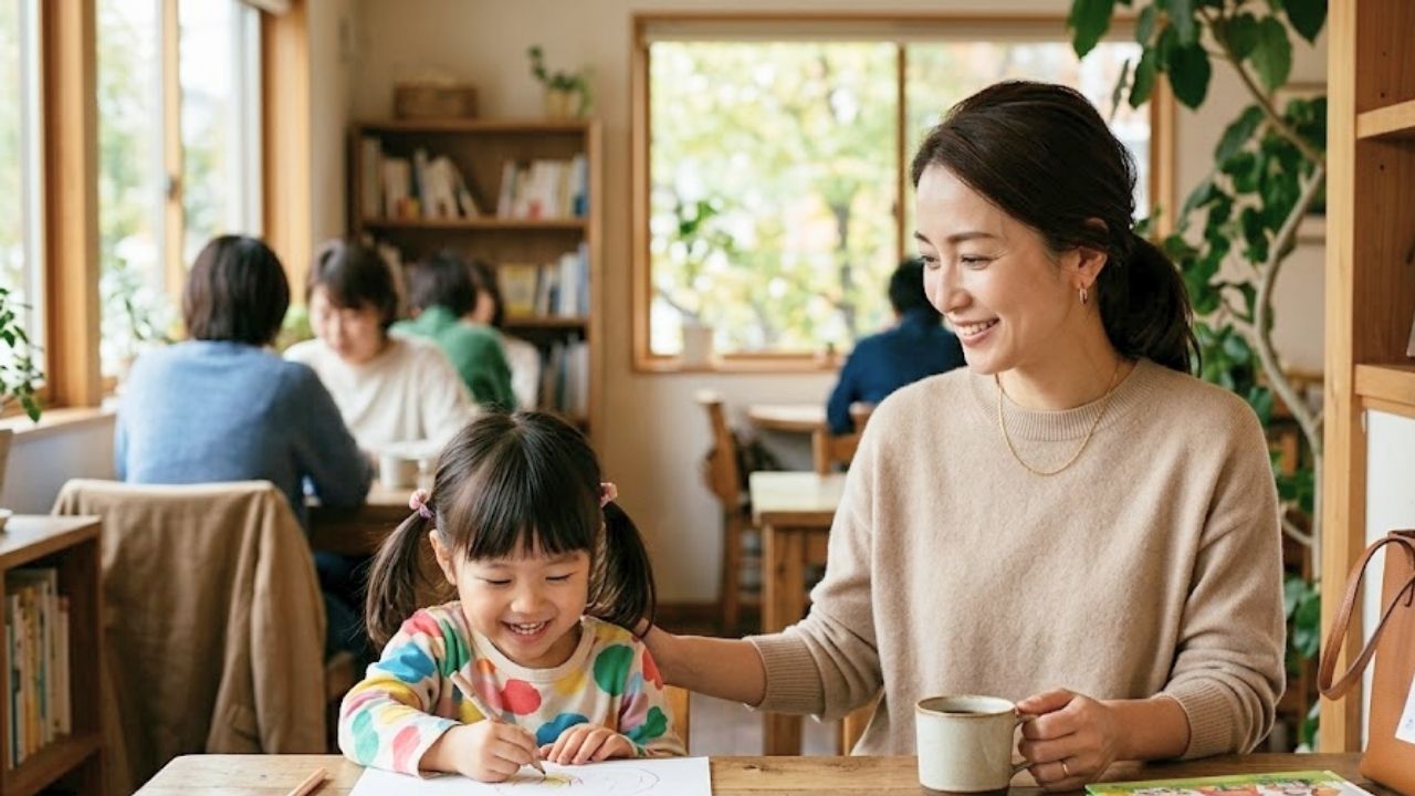 さまざまな経験を積んだことで、どこか余裕を感じられる魅力的なシングルマザー