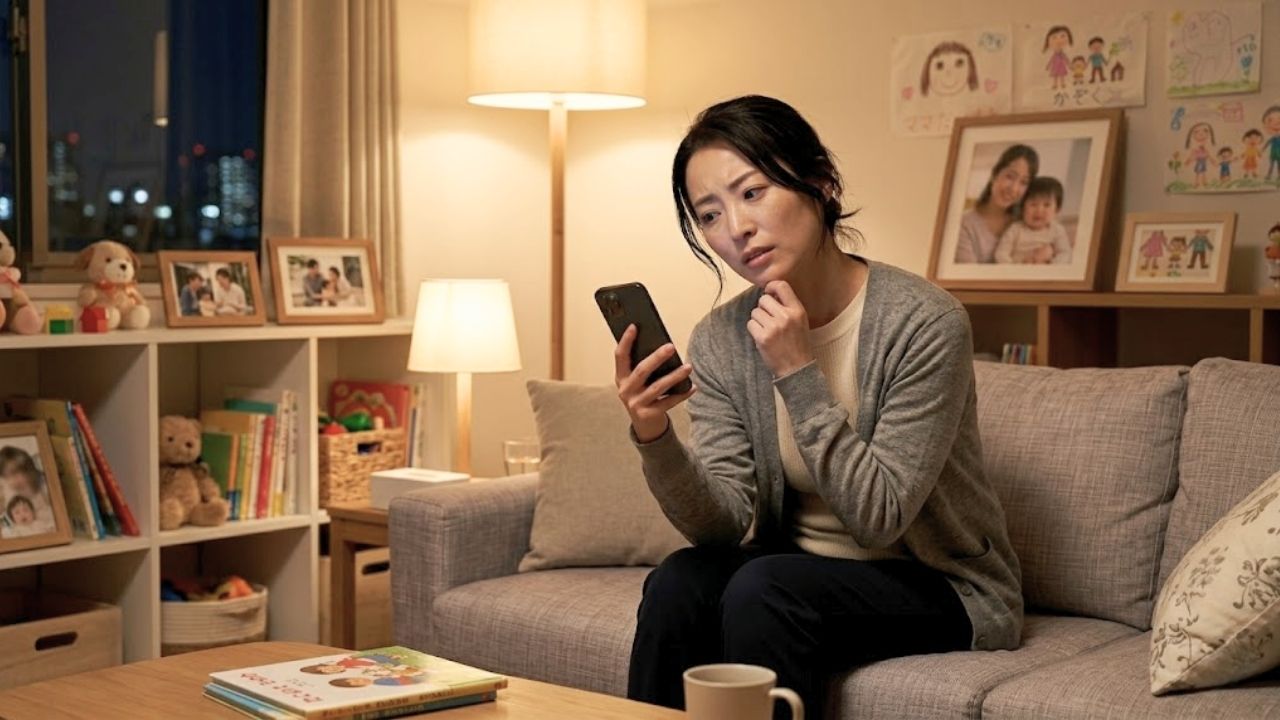 アプリ男性から届いた気持ち悪い卑猥なメッセージに首を傾げるシングルマザー。