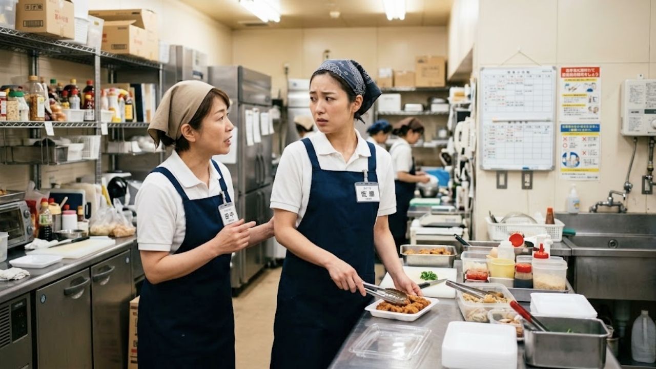 パートの作業中にプライベートなことを根掘り葉掘り聞いてくる年上の女性に困るシングルマザー