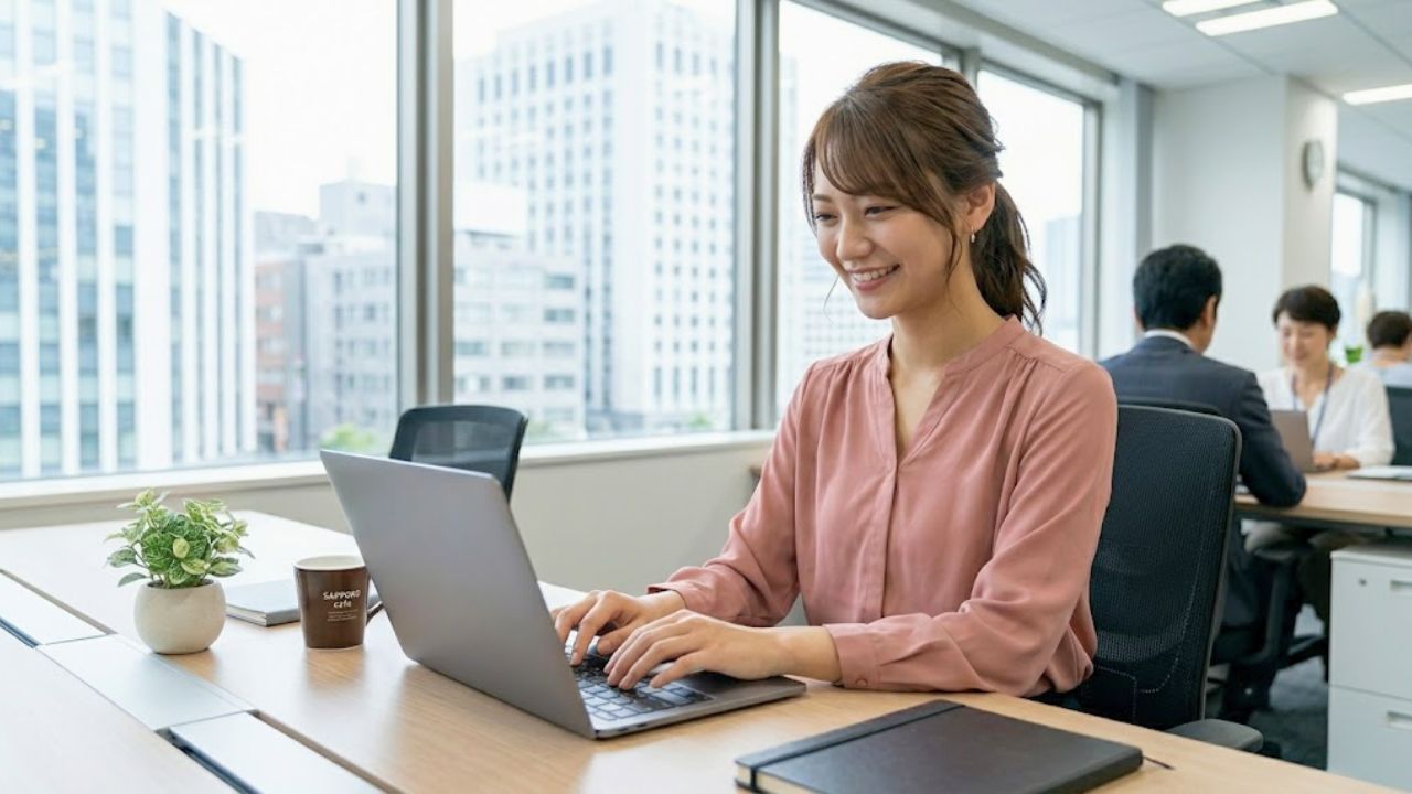 職場でのハラスメントをシャットアウトし活き活きと仕事をするシングルマザーの社員