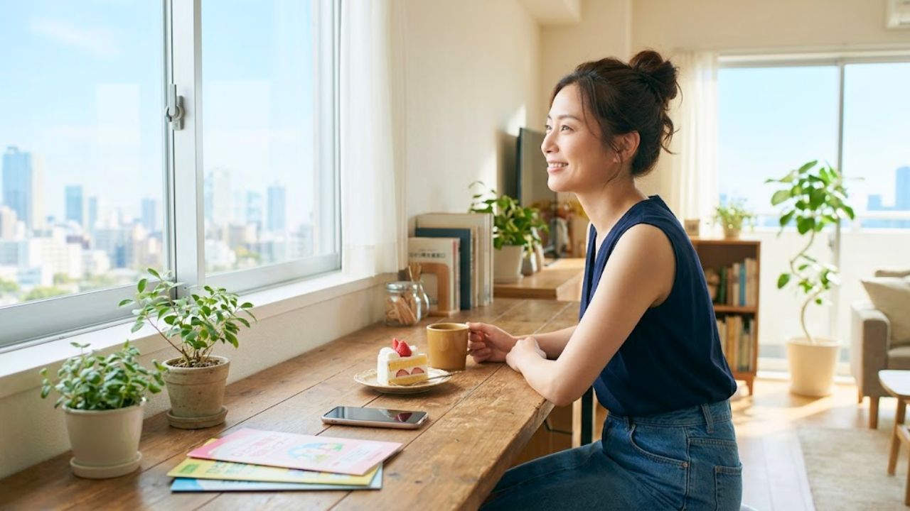 孤独感や疎外感をやわらげ、自分の時間を持ちリラックスして心を軽くするシングルマザー。