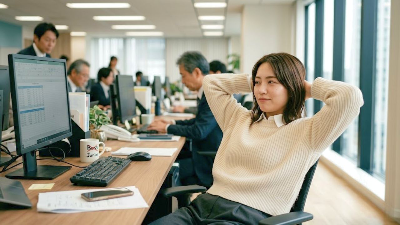 シングルマザーの社員に対し、タメ口で舐めた態度を取る後輩女性社員。
