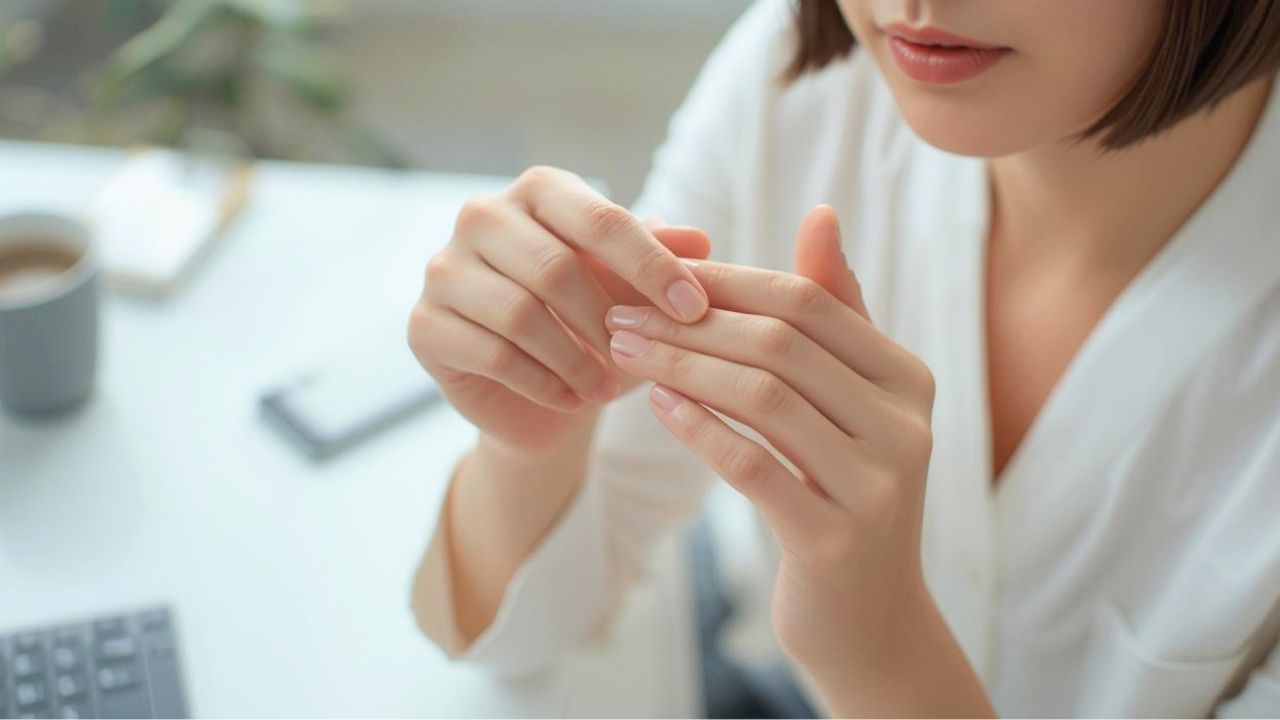 日々のケアによりきれいな手を取り戻したシングルマザー