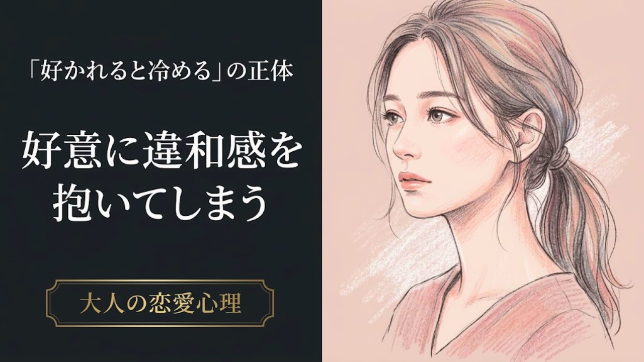 「好かれると冷める」の正体。好意に違和感を抱いてしまう大人の恋愛心理